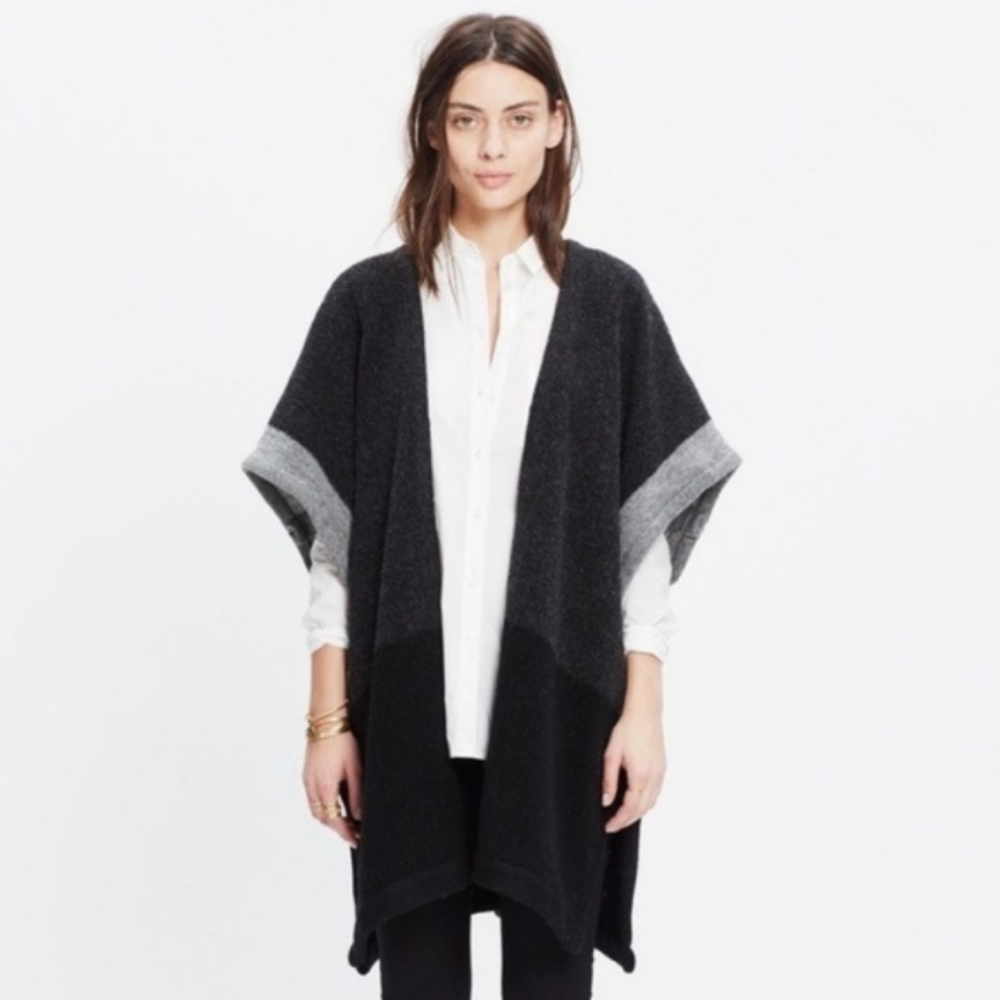 NWT Madewell Blanket Cape Poncho▫️SZ OS